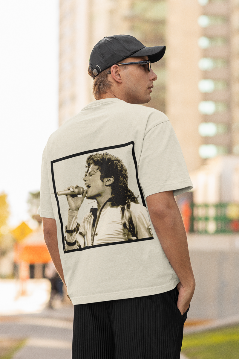 Camiseta Oversized - Michael Jackson