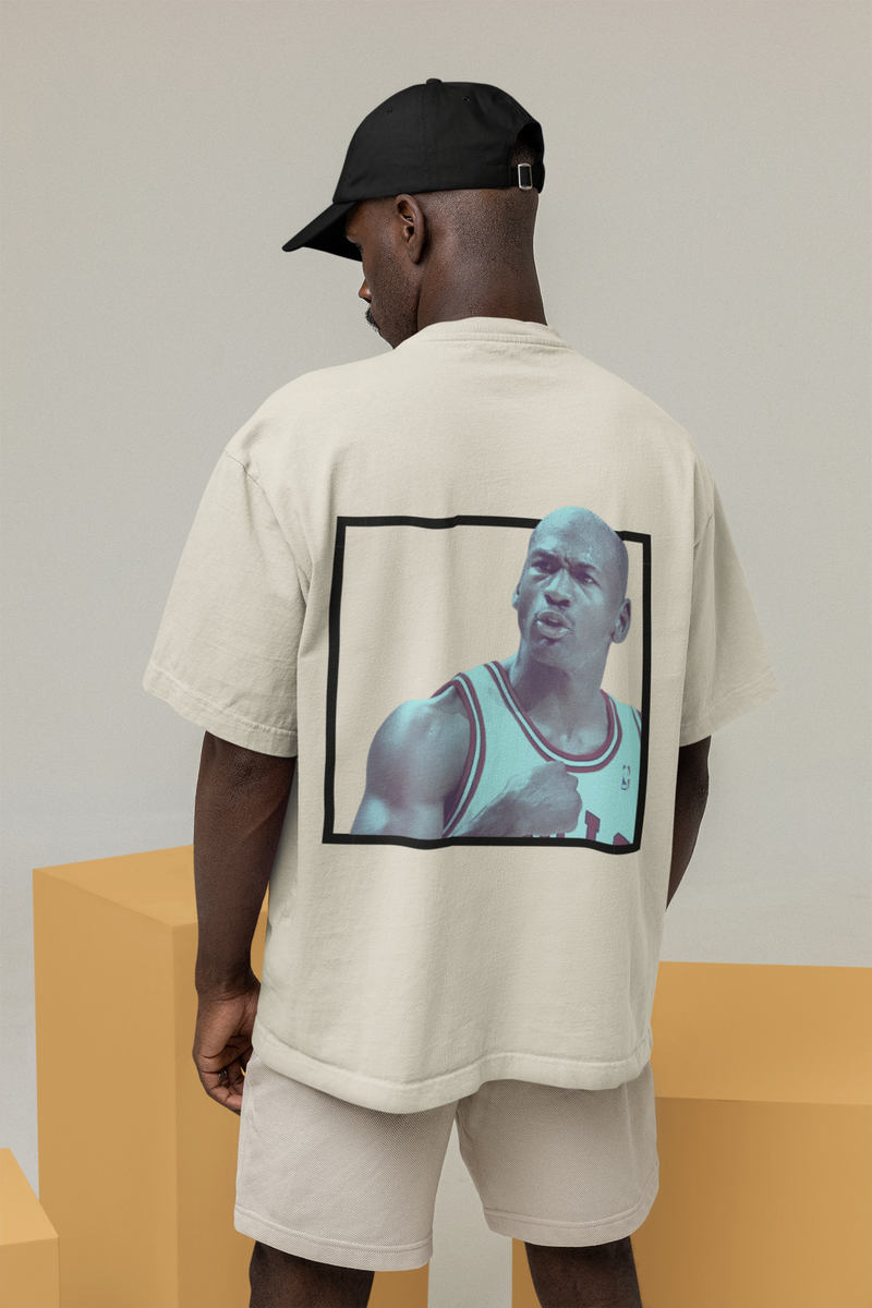 Camiseta Oversized - Michael Jordan- The last dance