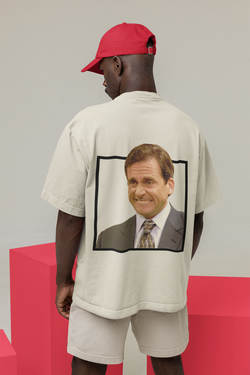 Camiseta Oversized - Michael Scott ugh