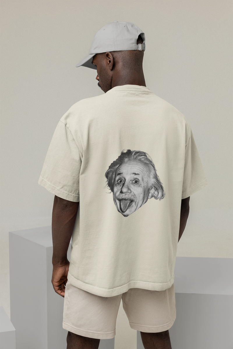 Camiseta Oversized - Albert Einstein