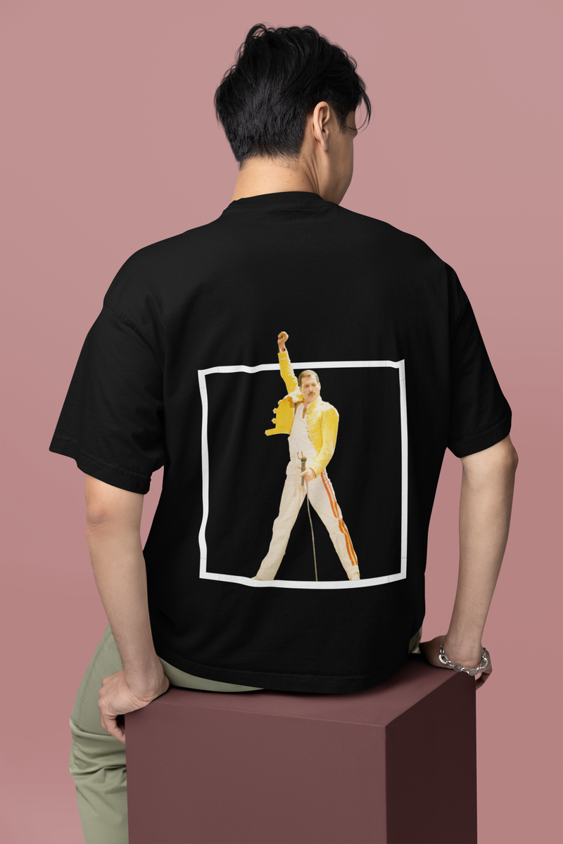 Camiseta Oversized - Freddie Mercury