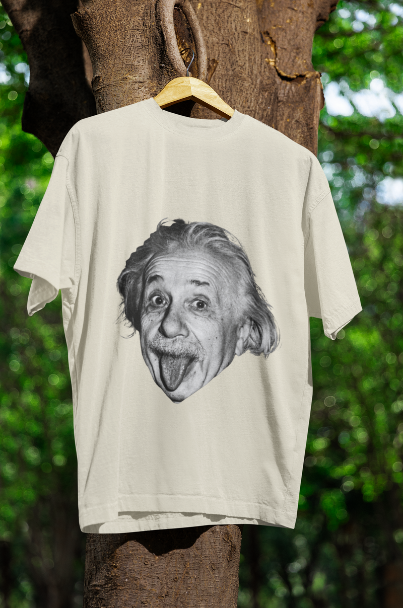 Camiseta Oversized - Albert Einstein