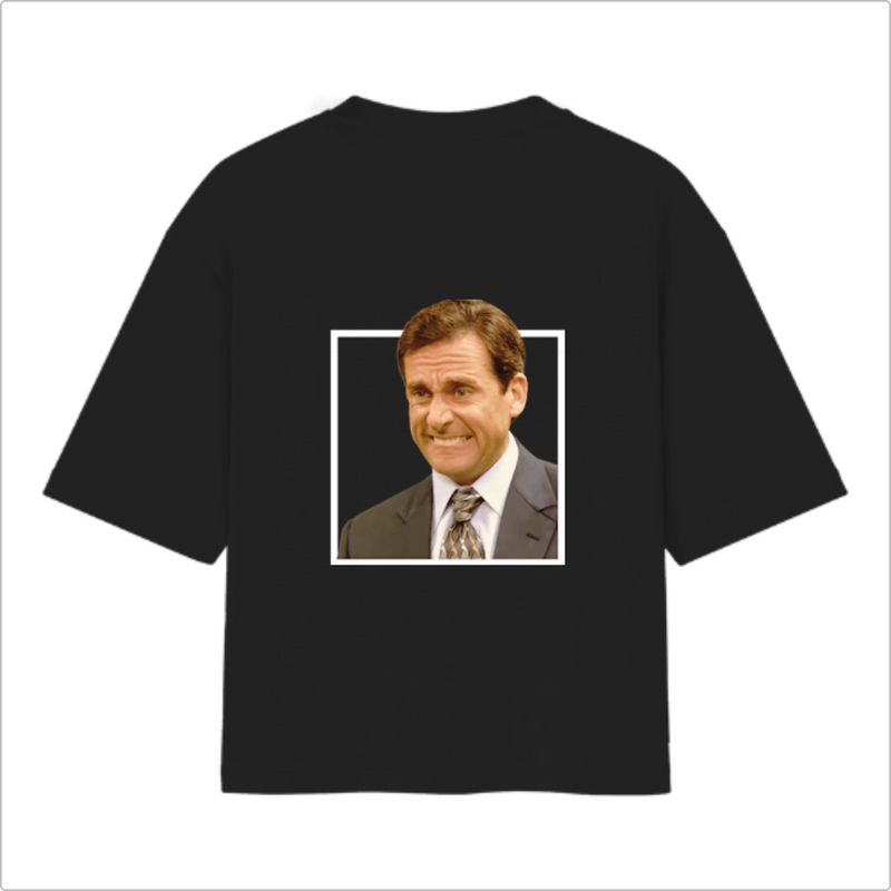 Camiseta Oversized - Michael Scott ugh